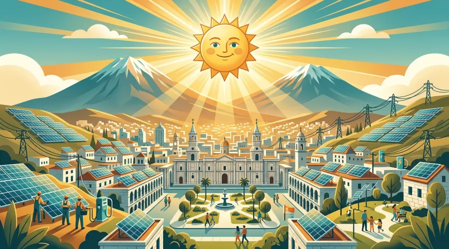 ¿Cuántas horas de sol tiene Arequipa y por qué es ideal para energía solar?