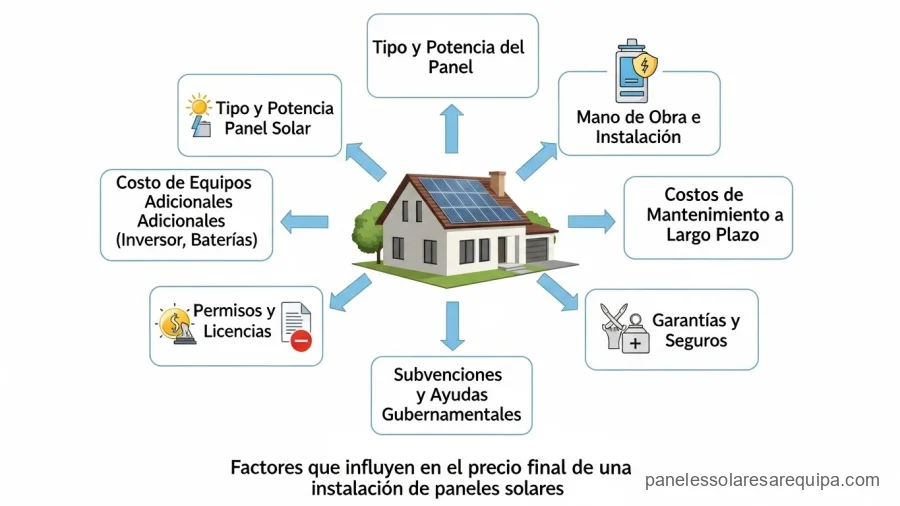 ¿Qué Factores Influyen en el Precio Final de la Instalación Solar?