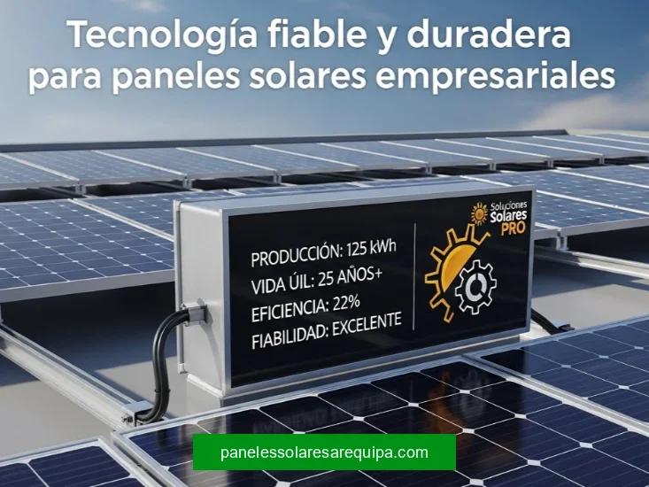 Tecnología confiable y de larga duración